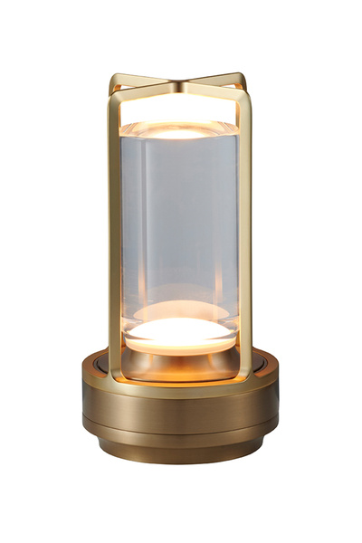 sharpdo مصباح مكتب LED قابل لإعادة الشحن، إضاءة ليلية متقاطعة، إضاءة ثلاثية الألوان