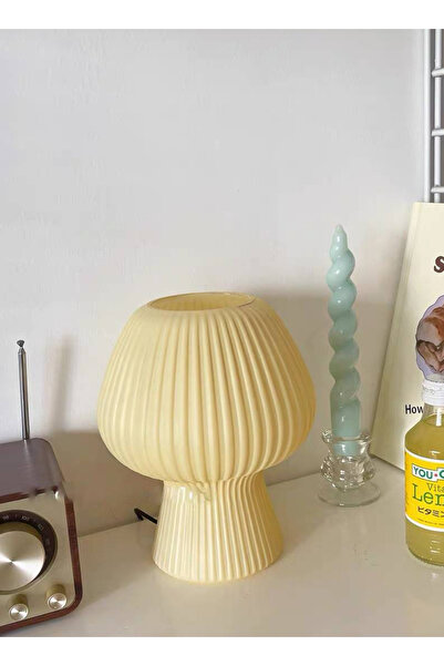 sharpdo Tulip Table Lamp,3 Color Dimmable Modes Glass Bedside Table Lamp, Night Lamps