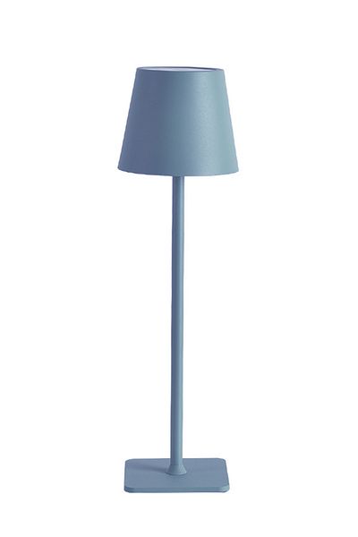 sharpdo LED Rechargeable High-Foot Table Lamp Atmosphere Lamp Night Light, Infinite 3-Tone Lighting