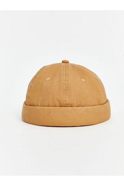 LC Waikiki ΑΞΕΣΟΥΑΡ LCW Καφέ Basic Ανδρικό καπέλο Sailor