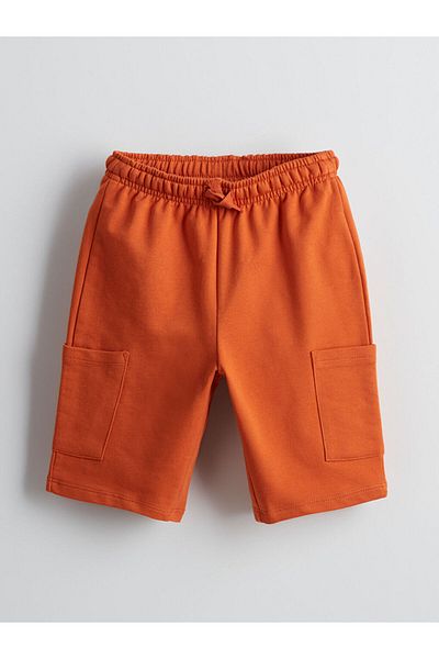 LC Waikiki Basic Baby Boy Shorts with Elastic Waist