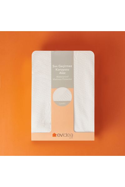 Evidea Soft Double Liquid Proof Fitted Mattresses - White - 160X200 cm