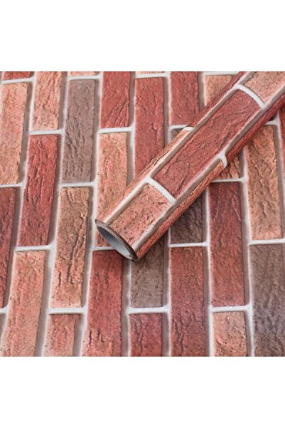 sharpdo Self-adhesive Wallpaper Wallpaper Storefront Imitation Brick Wall Stickers Background Wall 60*200cm