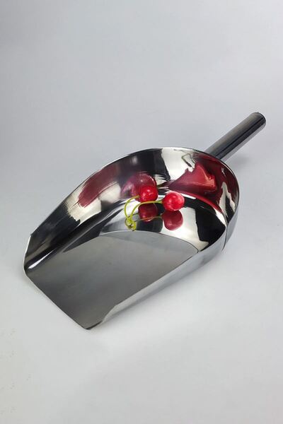 Chavin Steel 30 cm No: 5 Flat Base Spice Nuts Pulses Ration Shovel Cin984