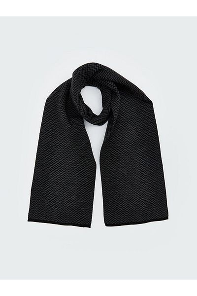 LC Waikiki ACCESORII LCW Eșarfă pentru bărbați cu model antracit