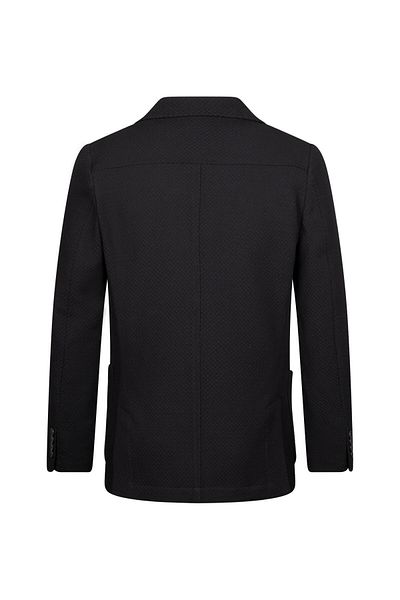 Hatemoğlu Black Slim Fit Mono Collar Classic Jacket