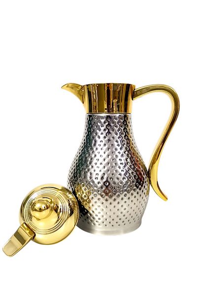 Rema Attractive Tea Fridge Thermos with Elegant Design Silver/Gold made of stainless steel 0.6L