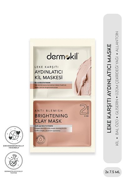 Dermokil Anti-Blemish Brightening Mask 2* 7.5 ml