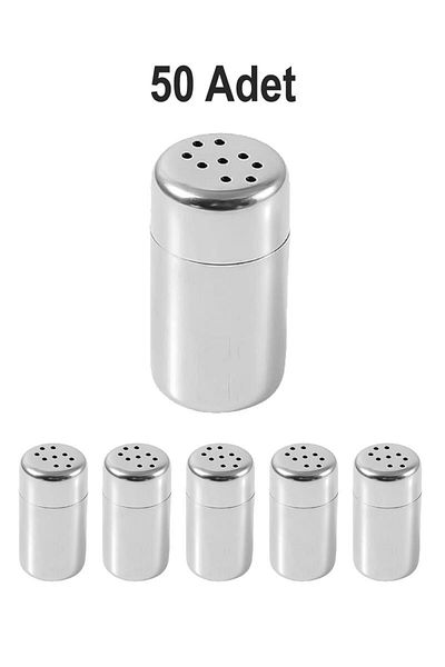 Chavin 50Pcs Steel Small Size Salt Shaker for Cafe Restaurant Cin979-50