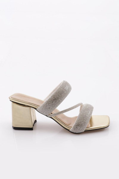 DGN Women's Heeled Slippers 9513378