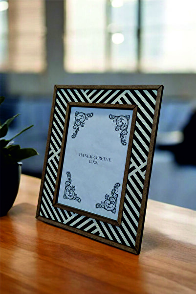 HANEM إطار صورة مزخرف مقاس 15 × 21 وخشب MDF
