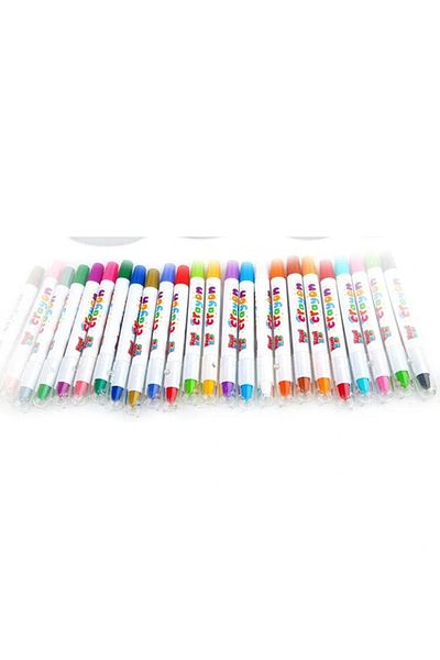 KRAF Kk505 Kids Crayon Silky Crayons 24' Pack