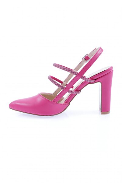 DGN Kadın Topuklu Ayakkabı Fuşya 42733910