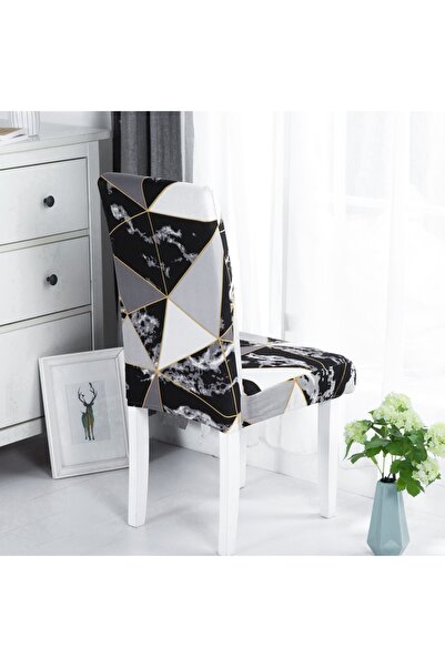 sharpdo Geometric One-piece Stretch Chair Cover