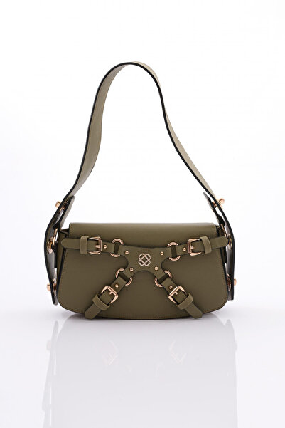DGN Green Patterned Women's Bag - 11282328135102