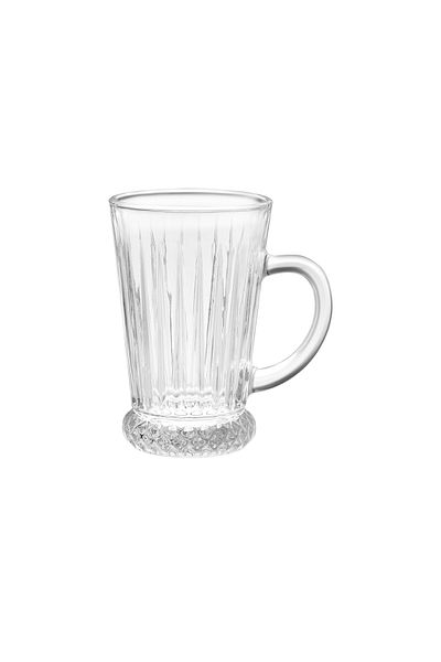 Madame Coco Madeleine Set of 4 Teacups - Transparent - 210 ml