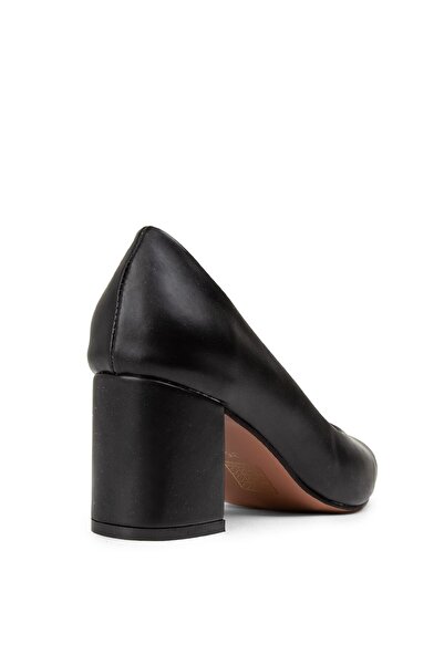 Deery Black Casual Heeled Women's Shoes