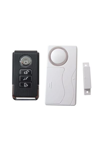 fulina Door and Window Alarm,Burglar Wireless Alarm with Remote Control for Home Security,Easy to Install