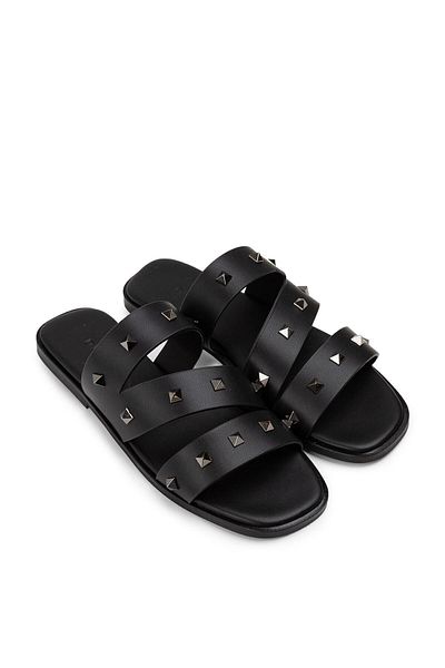 Deery Black Troc Women's Slippers