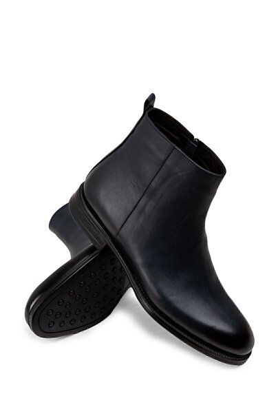 Deery Genuine Leather Navy Blue Men's Boots