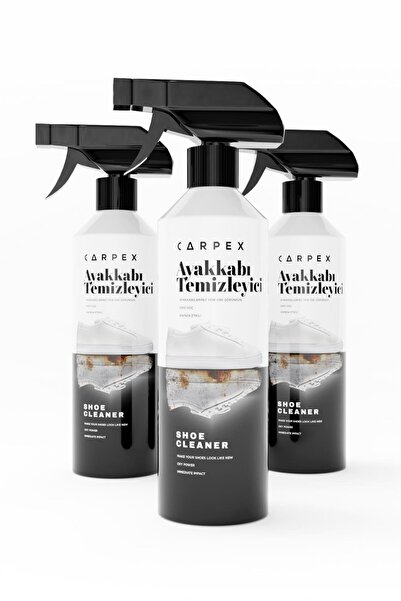 Carpex Ayakkabı Temizleyici Sprey 500 ML - 3'lü