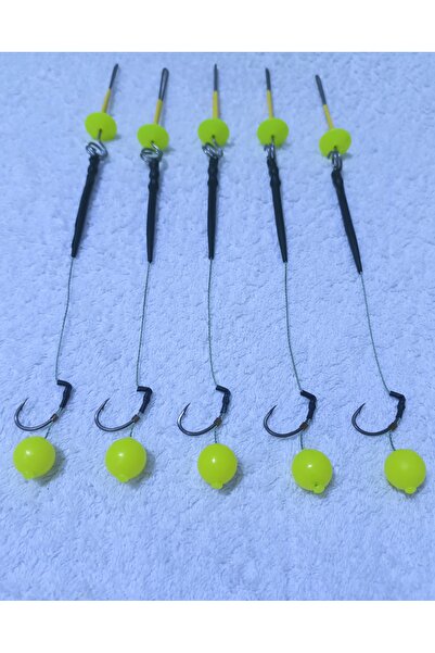 LittoCollection 5 adet Küspe Telli Yüzen Özellikli 14 Mm Fosforlu Boncuk'Lu S...