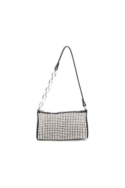 Alessia Bag Taşlı Zincirli Özel Seri Silindir Kadın Çantası