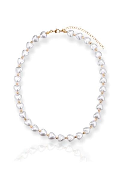 New Obsessions Suni Yamuk Incili Kolye