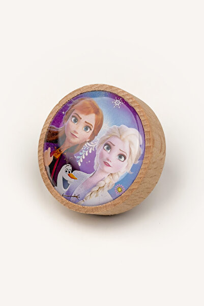 Kulpingo Elsa and Anna Patterned Wooden Children's Room Cabinet and Drawer Handle