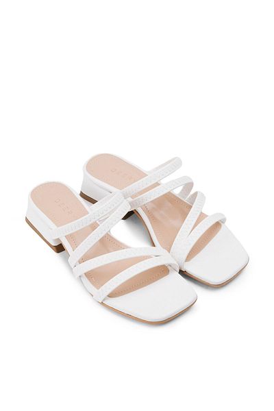 Deery White Women's Slippers