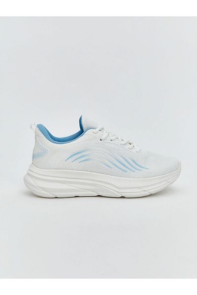 LC Waikiki Pantofi sport activi pentru femei LCW STEPS, alb, cu șireturi, cu talpă groasă