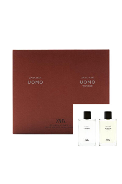Zara Uomo Edt + Uomo Winter Edp 2 X 90 Ml Erkek Parfüm Edt (3.04 Fl Oz