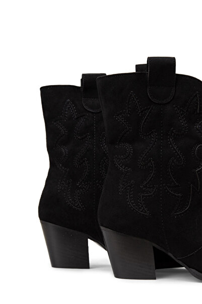 Deery Siyah Kadın Western Bot