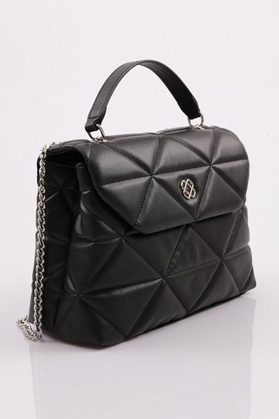 DGN 7267 Model - Women's Black Daily Shoulder and Shoulder Bag