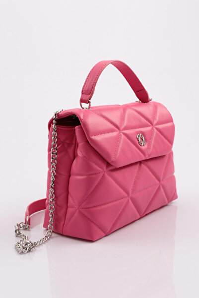 DGN 7267 Fuchsia Women's Shoulder and Shoulder Bag - Daily Use
