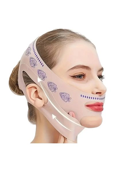 crıtıcman Face Lifting Strap Double Chin Mask Face Lifting Belt Elastic and Breathable Beauty
