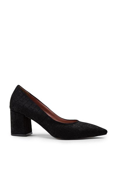 Deery Women's Black Heeled Shoes