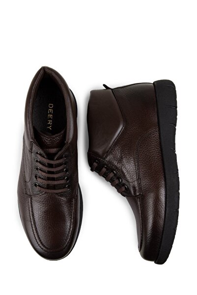 Deery Hakiki Deri Kahverengi Erkek Bot