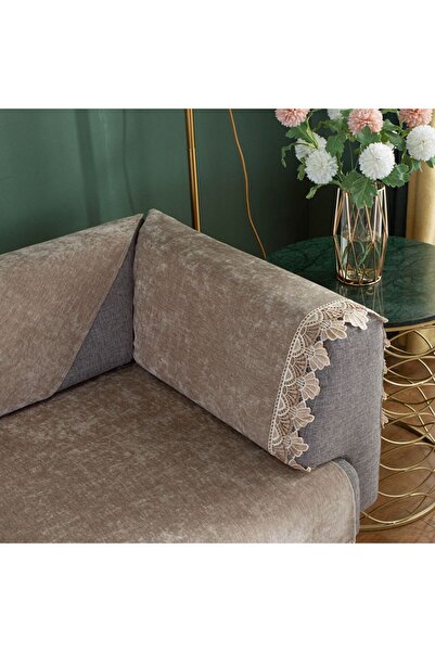 sharpdo Chenille lace non-slip sofa cushion for all seasons