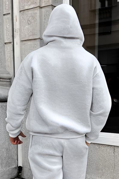 BayBayan Men's Sports and Casual Oversize Hoodie Sweatshirt