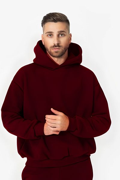 BayBayan Men's Sports and Casual Oversize Hoodie Sweatshirt