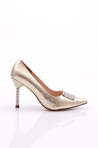 DGN 917 Women's Square Buckle Heeled Shoes