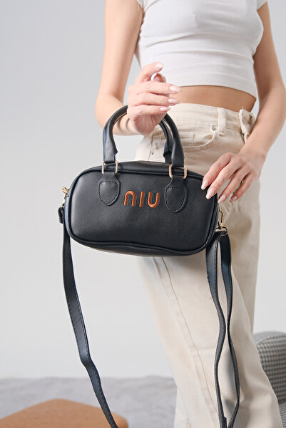 Moda Değirmeni Black Skin Baguette Bag Md1275-316-0001
