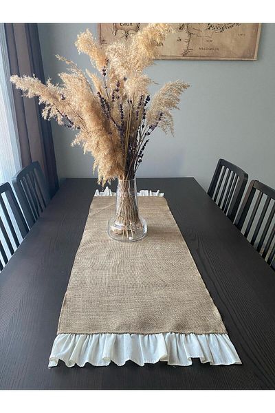 NERZ Frilly Jute Runner 40X120