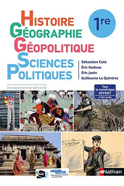 NATHAN Histoire Geographie - Geopolitique - Sciences Politiques - Manuel 2019