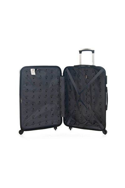 New Travel Hard Luggage Set, ABS Trolley Travel Bag, with Combination Lock and 4 Wheels BR1097/3P-Grey