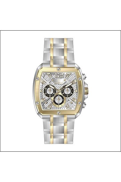 Raymond G 811718 M Metal Men's Wrist Watch - Stainless Steel - 2 Year Warranty