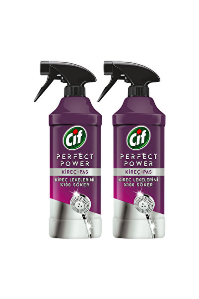 Cif Perfect Power Sprey Kireç Ve Pas Kireç Lekelerini %100 Söker 435 ml 2adet