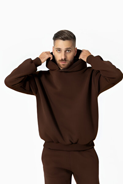 BayBayan Hanorac oversize sport și casual pentru bărbați