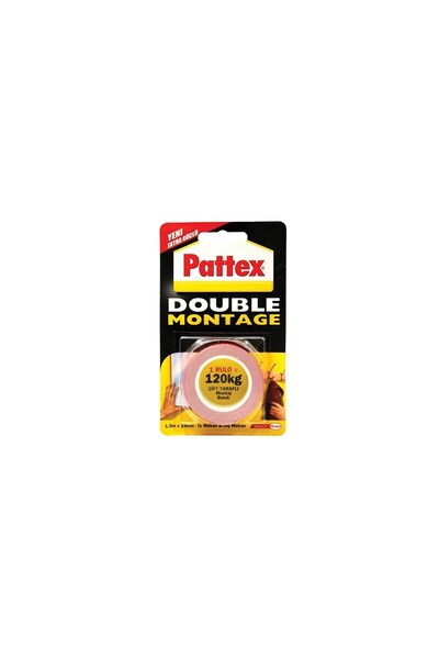 Pattex Double Montage Çift Taraflı Montaj Bantı 120 Kg